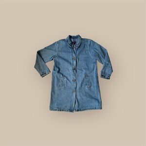 Long denim coat women’s size large